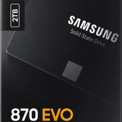 Samsung 870 EVO SATA 2.5” SSD