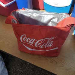 Ice Chest Cooler By  Cocacola  Cloth  Lunch Bag  I ASK 10.00