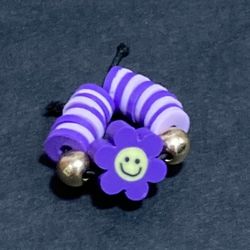 Purple Flower Ring