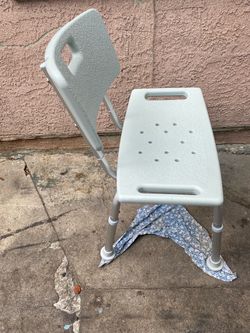Shower Chair with Backrest