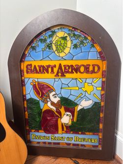 Saint Arnold light up bar sign