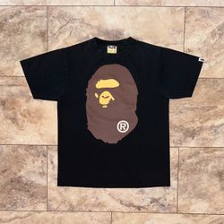 A Bathing Ape BAPE Big Ape Head Tee Black Size Medium