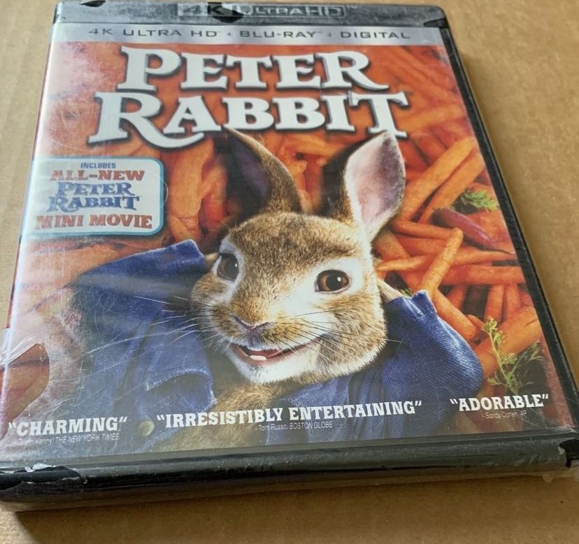 4k bluray peter rabbit blu ray brand new