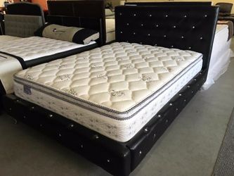 BED FRAME AND MATTRESS