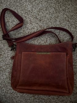 Concealed Carry Leather Handbag