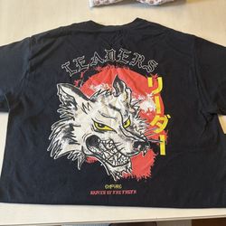 Empyre Mens Black Crew Neck Regular Fit Short Sleeve Pullover T-Shirt Size Large