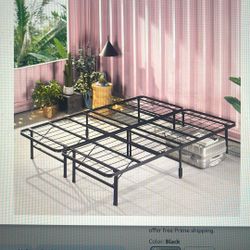 Zinus Tool Free Steel Bed Frame Full Size 