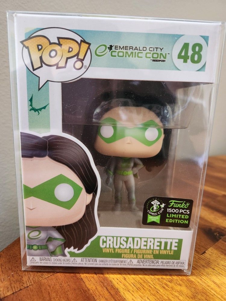 Funko POP! Icons ECCC Crusaderette #48 LE 1500 Exclusive Comic Con