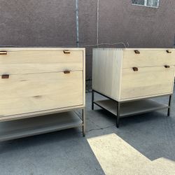 Pottery Barn Bedside Tables End Tables Nightstands Cabinets Dressers.