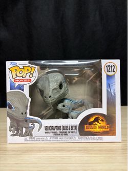 Funko Pop! Vinyl: Jurassic World Dominion - Velociraptors (Blue & Beta) #1212