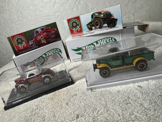 Hot Wheels Dodge & Willys Gasser Holiday Cars
