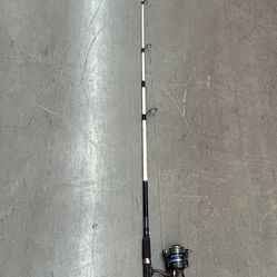 ZEBCO Silver Hawk ROD & REEL Combo 👀  (please read description)