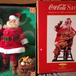 1948 Hospitality Coca Cola Santa Doll Classic Edition 1999 Mattel

