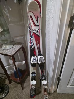  Pair of K2 JSL 124 downhill skis