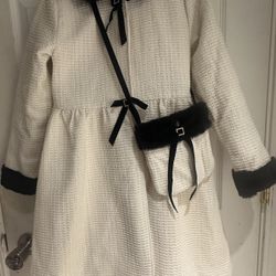 White Dress With Coat 