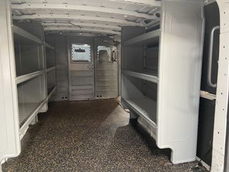 Cargo van shelves