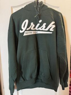 Norte Dame Irish Green Thick Champion Hoodie