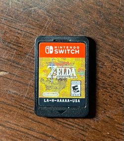 The Legend of Zelda: Breath of the Wild Nintendo Switch game Cartridge Only