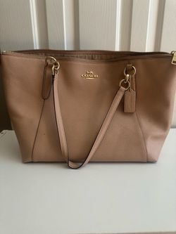 Pink Coach Zip Top Purse