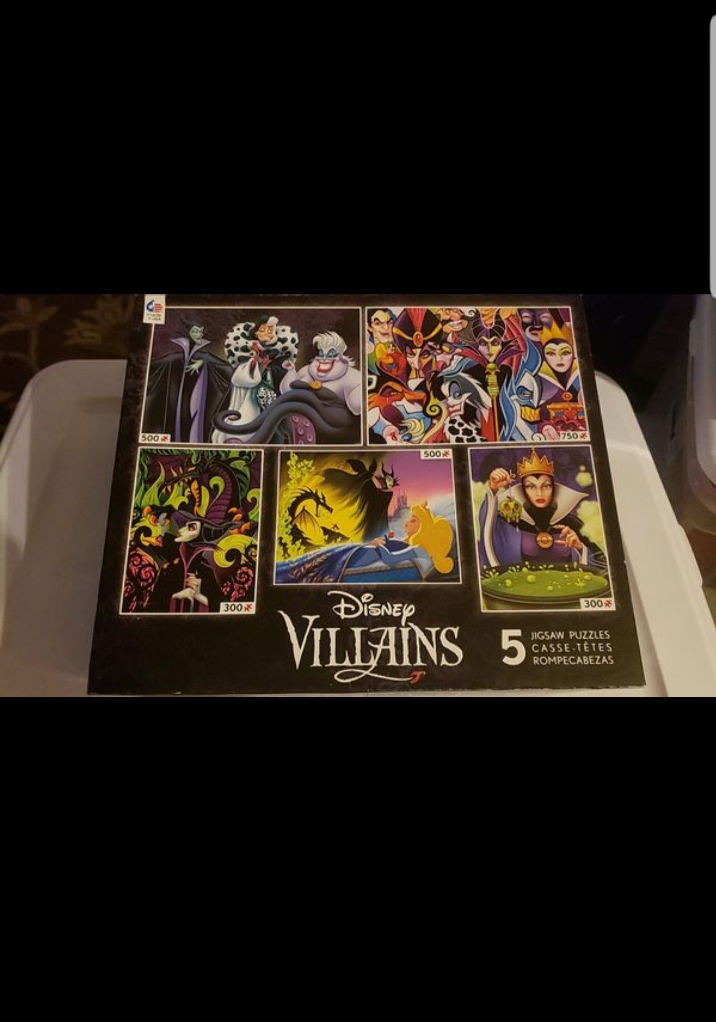 Disney villains puzzle