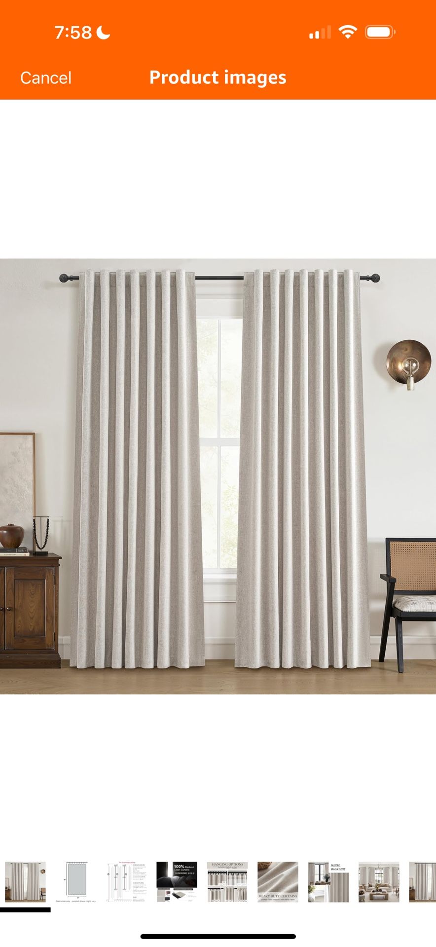 Blackout Drape Curtains