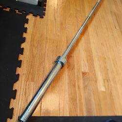 43lb 7ft Olympic Bar Barbell With Center Knurl 