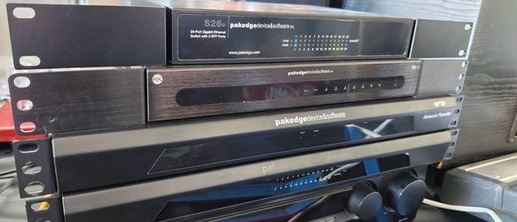 Complete Pakedge Network Rack Bundle – RK-1 Router, 2 Switches & NP36