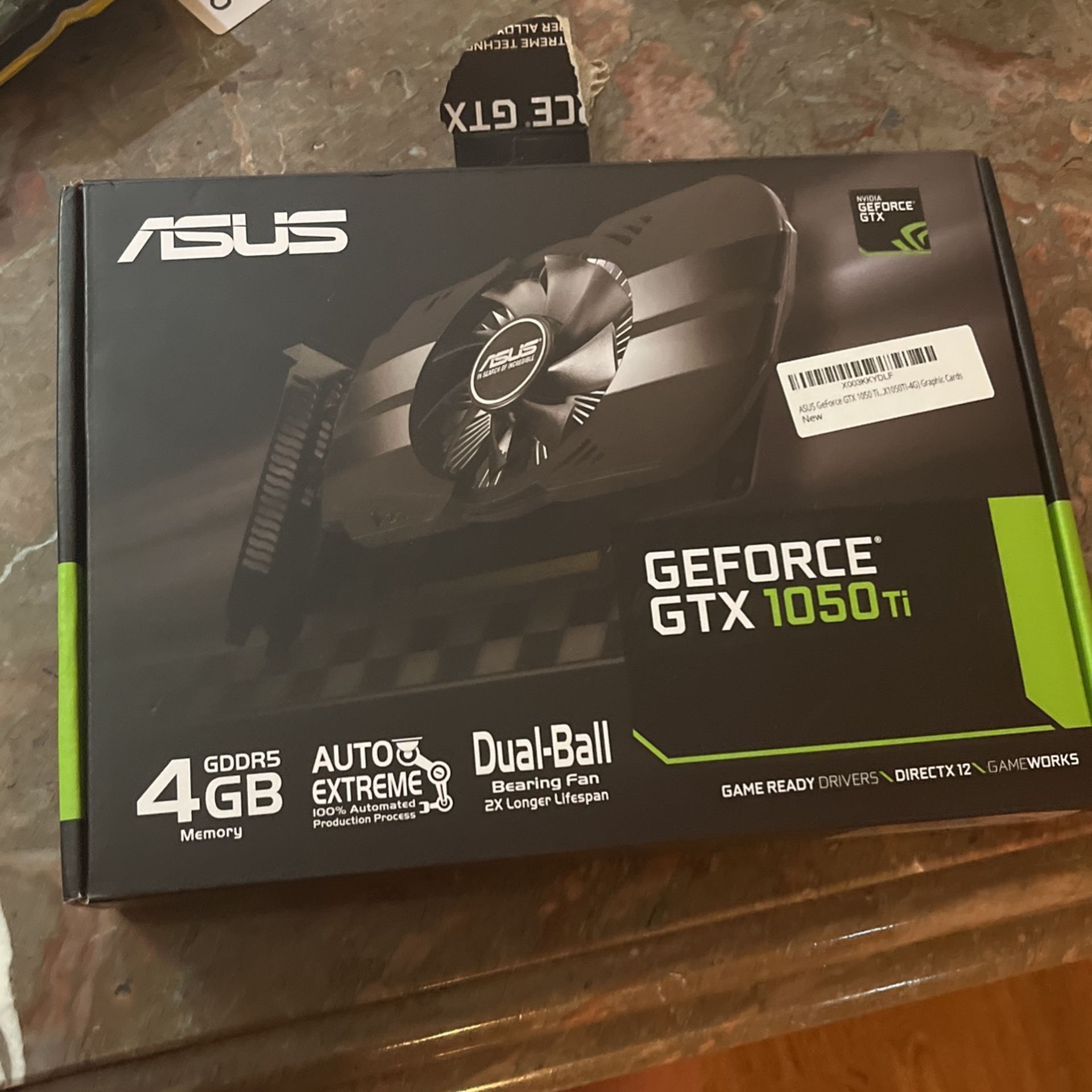 BRAND NEW GEFORCE GTX 1050 Ti