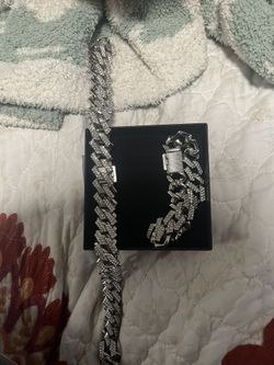 Moissanite Diamond Chain And Brace