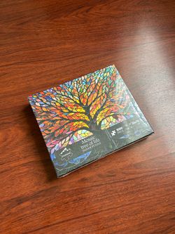 Pickford Mosaic Tree of Life 1000-Piece Jigsaw Puzzle
