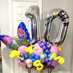 Butterfly Birthday Balloons 