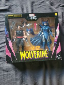 Marvel Legends series set Wolverine and Psylocke