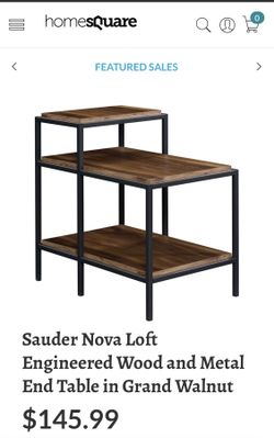 End Table Brand New Still In Box $80
