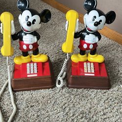 Mickey Mouse Telephones