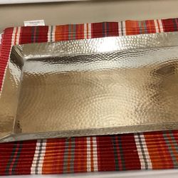 Large Silver Tray Made In India