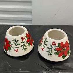 Small Ceramic Candle Covers