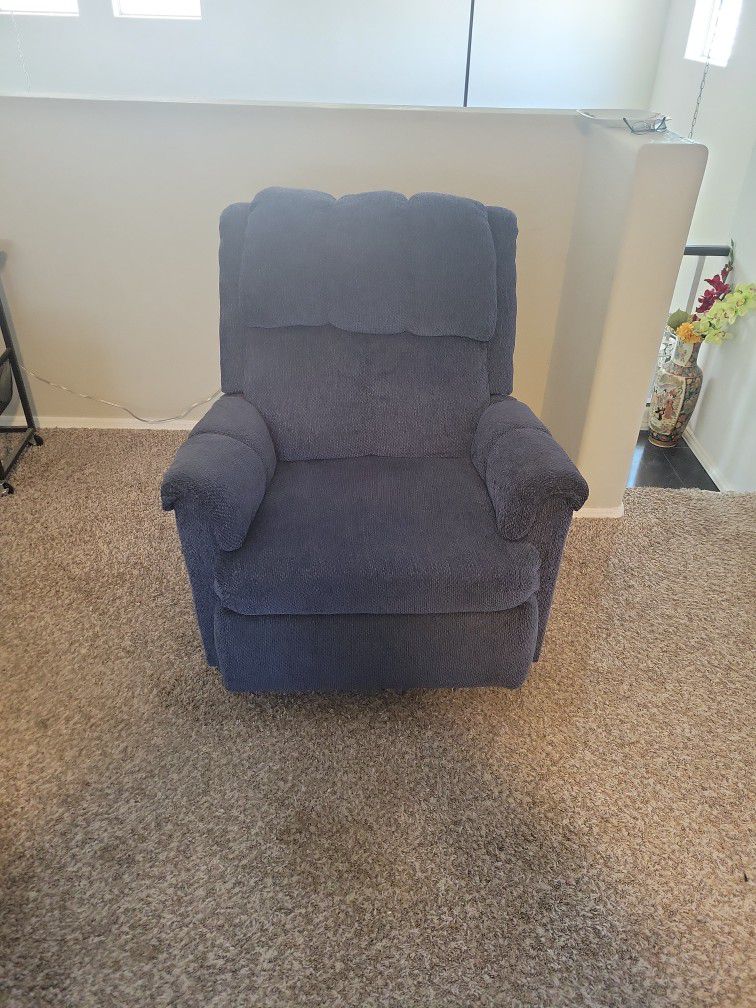 Blue Recliner - Good Condition