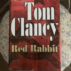 Tom Clancy Red Rabbit Hardcover Book