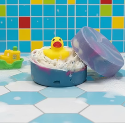Rub a Duck Kids Bubble Bath Soap — 4.5 oz Bar