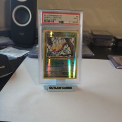 2016 POKEMON WEEDLE XY FOIL EVOLUTIONS  PSA 9