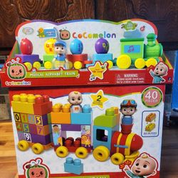 Cocomelon Abc Train And Stacking Blocks Both Are New