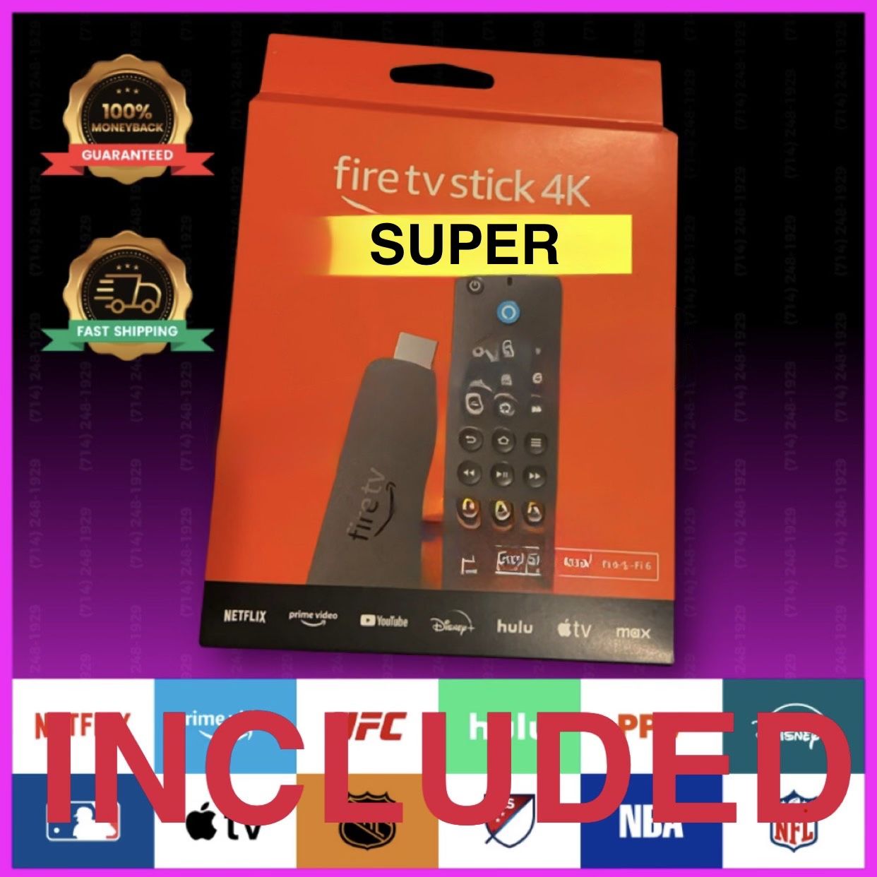 Fire TV Stick SUPER 🔥 - Unlimited Streaming, No Monthly