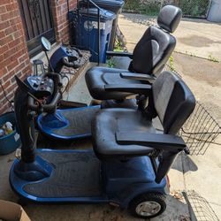 Lot of (2) Like New Condition Golden Companion Mobility Scooters w Chargers