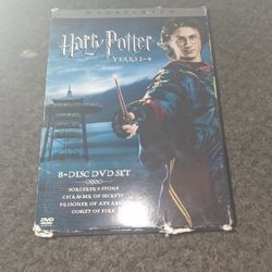 Harry Potter 8 disk DVD set.