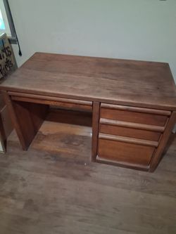 SOLID Oak Desk