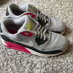 Nike Air Max 90 Wolf Grey Rush Pink