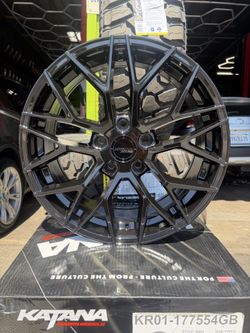 17 inch NEW KATANA wheels