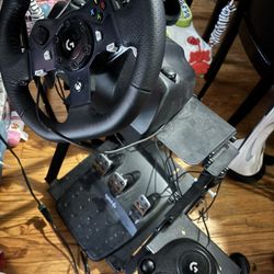 Xbox Steering Wheel Set Up