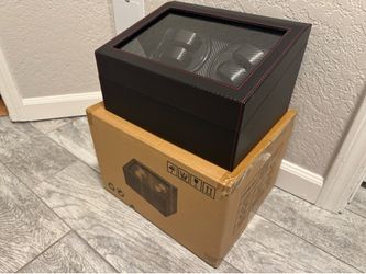 Automatic Wrist Watch winder 4+6, watch box.