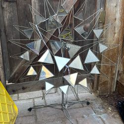 Metal Mirror Wall Art